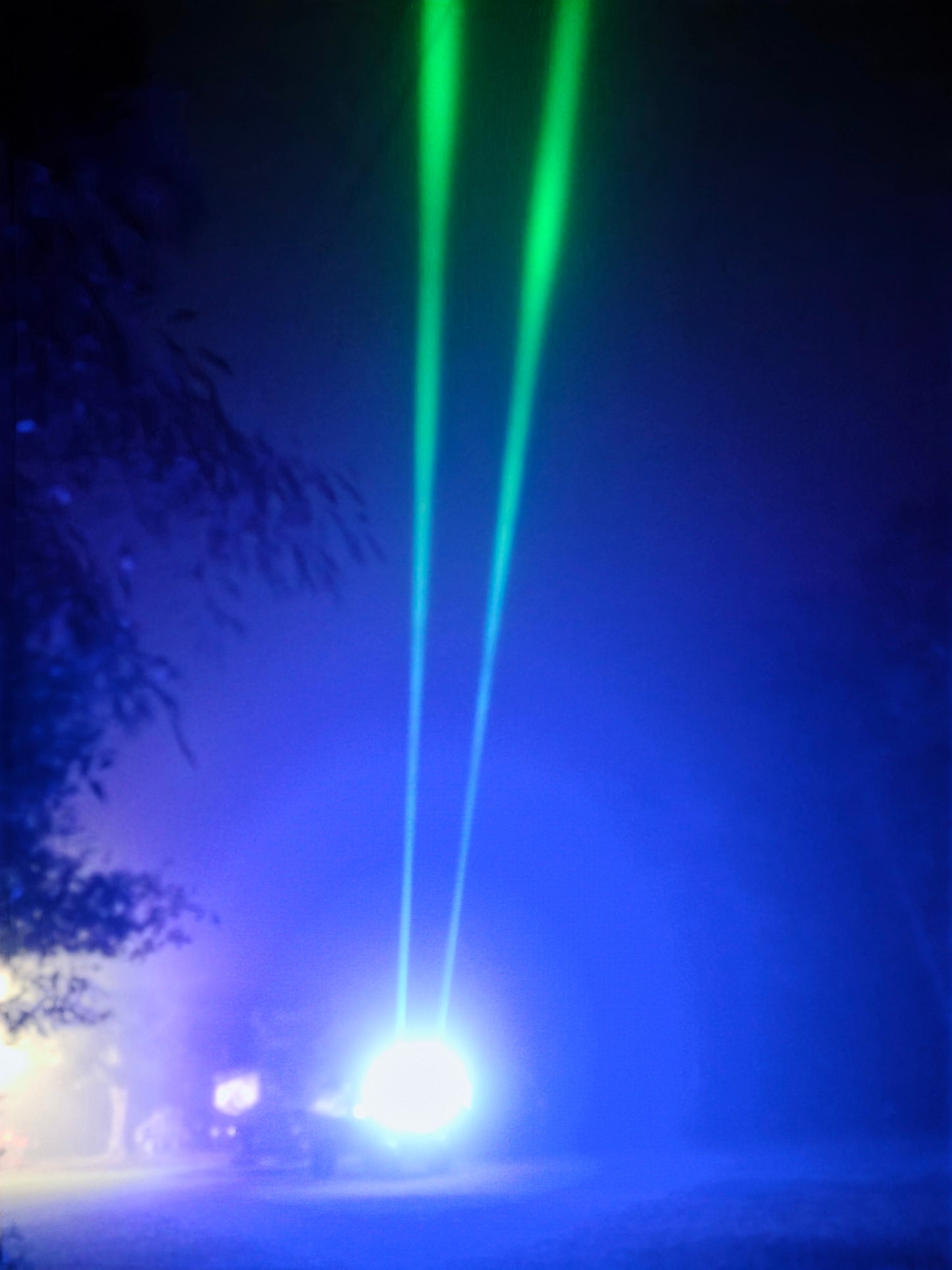 One foot fat whip lights built-in alien lights